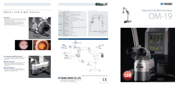 TAKAGI - JAPAN  High-End Advanced Operating Microscope-- OM-19