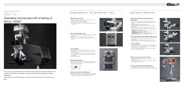 TAKAGI - JAPAN  High-End Advanced Operating Microscope-- OM-19 - Image 2