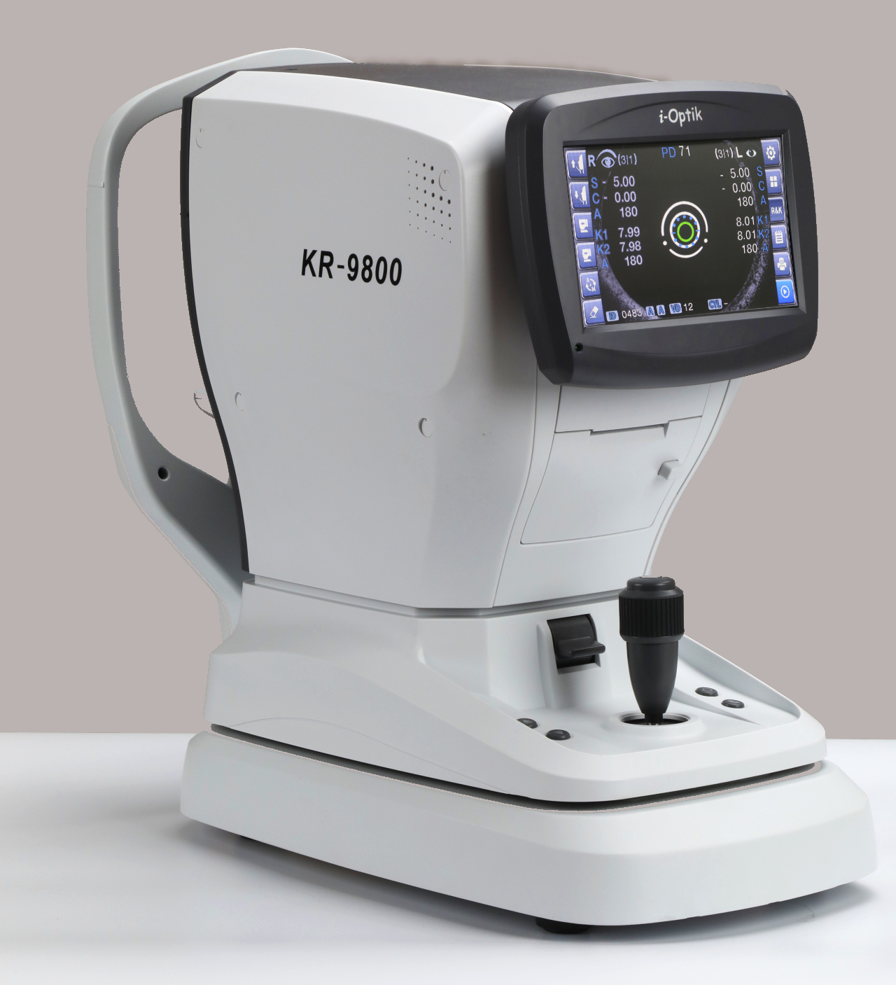 I-Optik Auto Refractometer & Autorefkeratometer: RM 9800 & KR 9800